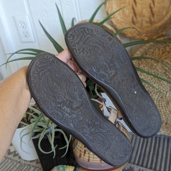 Naot 42 Odelia Bohemian Sandals Cork Comfort Shoes Adjustable Luxury - Picture 11 of 14